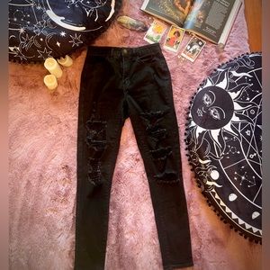 SOL ☀️🖤 High Rise Curvy Jeggings Size 9
